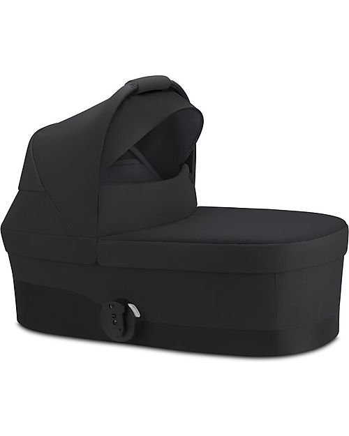 Cybex Bailos S Basic 3 in 1 - Deep Black - Balios S Lux Stroller + Cot S + Aton B2 i-Size + CS Adapater Trio and Duo Strollers