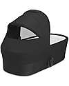 Cybex Bailos S Basic 3 in 1 - Deep Black - Balios S Lux Stroller + Cot S + Aton B2 i-Size + CS Adapater Trio and Duo Strollers