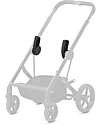 Cybex Bailos S Basic 3 in 1 - Deep Black - Balios S Lux Stroller + Cot S + Aton B2 i-Size + CS Adapater Trio and Duo Strollers