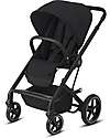 Cybex Bailos S Basic 3 in 1 - Deep Black - Balios S Lux Stroller + Cot S + Aton B2 i-Size + CS Adapater Trio and Duo Strollers
