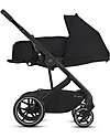 Cybex Bailos S Basic 3 in 1 - Deep Black - Balios S Lux Stroller + Cot S + Aton B2 i-Size + CS Adapater Trio and Duo Strollers