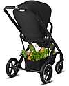 Cybex Bailos S Basic 3 in 1 - Deep Black - Balios S Lux Stroller + Cot S + Aton B2 i-Size + CS Adapater Trio and Duo Strollers
