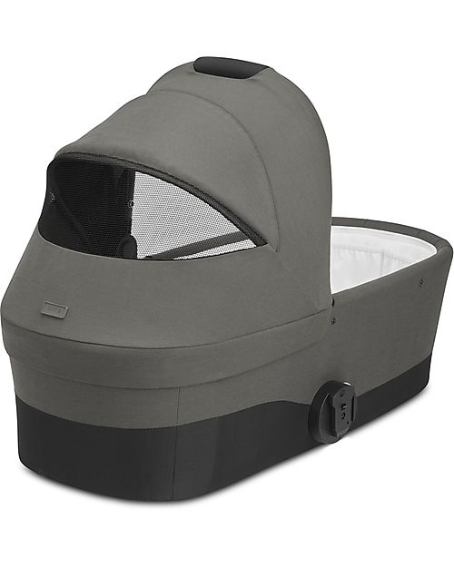 Cybex Bailos S Basic 3 in 1 - Soho Grey - Balios S Lux Stroller + Cot S + Aton B2 i-Size + CS Adapater Trio and Duo Strollers