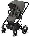 Cybex Bailos S Basic 3 in 1 - Soho Grey - Balios S Lux Stroller + Cot S + Aton B2 i-Size + CS Adapater Trio and Duo Strollers
