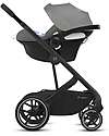 Cybex Bailos S Basic 3 in 1 - Soho Grey - Balios S Lux Stroller + Cot S + Aton B2 i-Size + CS Adapater Trio and Duo Strollers