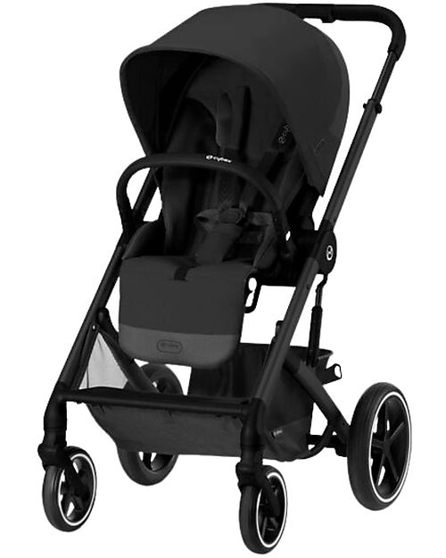 Cybex Balios S Lux Stroller - Black-Moon Black - from Birth up to 4 Years Pushchairs