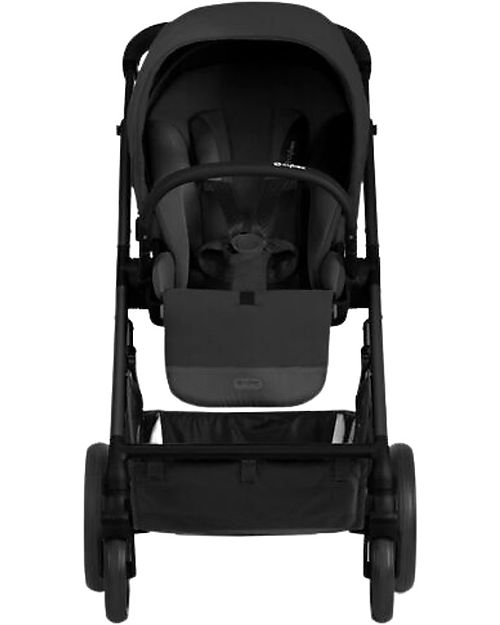 Cybex Balios S Lux Stroller - Black-Moon Black - from Birth up to 4 Years Pushchairs