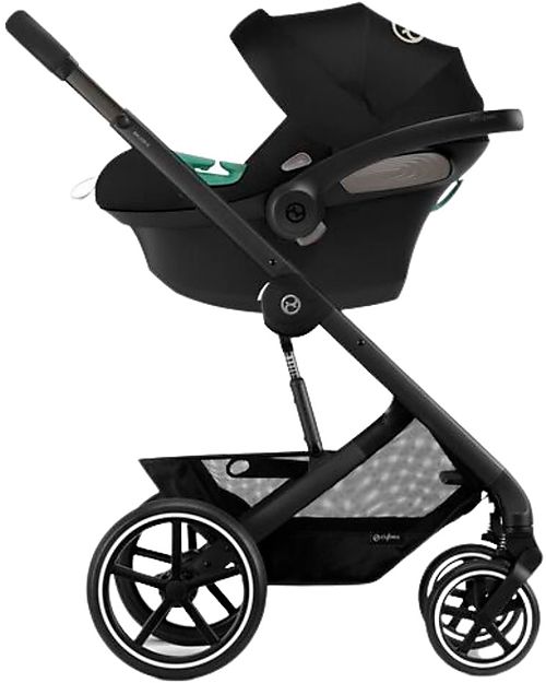 Cybex Balios S Lux Stroller - Black-Moon Black - from Birth up to 4 Years Pushchairs