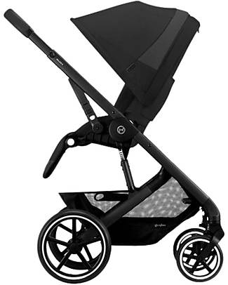 Cybex Balios S Lux Stroller - Black-Moon Black - from Birth up to 4 Years Pushchairs