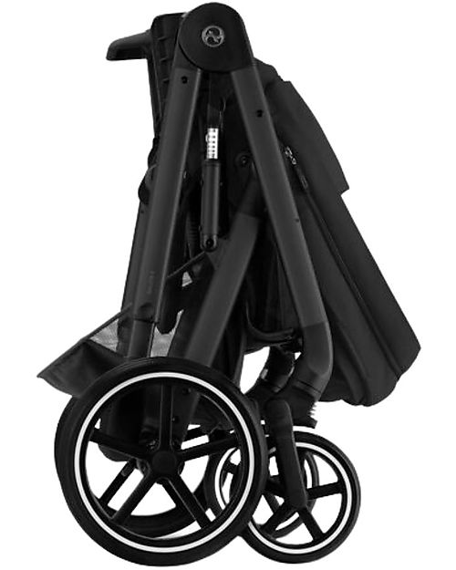 Cybex Balios S Lux Stroller - Black-Moon Black - from Birth up to 4 Years Pushchairs