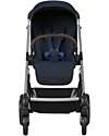 Cybex Balios S Lux Stroller - Blue Navy - Silver Frame - from Birth up to 4 Years Pushchairs