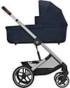 Cybex Balios S Lux Stroller - Blue Navy - Silver Frame - from Birth up to 4 Years Pushchairs