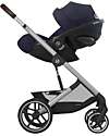 Cybex Balios S Lux Stroller - Blue Navy - Silver Frame - from Birth up to 4 Years Pushchairs