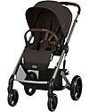 Cybex Balios S Lux Stroller - Chocolate Brown - Taupe Frame - from Birth up to 4 Years Pushchairs