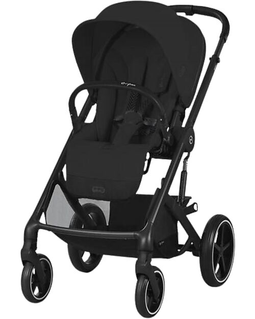 Cybex Balios S Lux Stroller - Moon Black - Black Frame - from Birth up to 4 Years Pushchairs