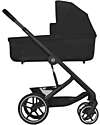 Cybex Balios S Lux Stroller - Moon Black - Black Frame - from Birth up to 4 Years Pushchairs