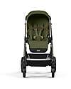 Cybex Balios S Lux Stroller - Moss Green/Khaki - Taupe Frame - from Birth up to 4 Years Pushchairs