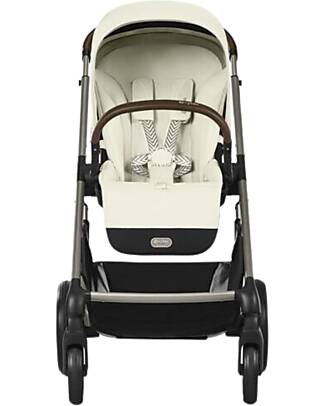Cybex Balios S Lux Stroller - Seashell Beige - Taupe Frame - from Birth up to 4 Years Pushchairs