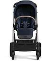 Cybex Balios S Lux Stroller - Silver-Ocean Blue - from Birth up to 4 Years Pushchairs