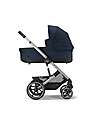 Cybex Balios S Lux Stroller - Silver-Ocean Blue - from Birth up to 4 Years Pushchairs