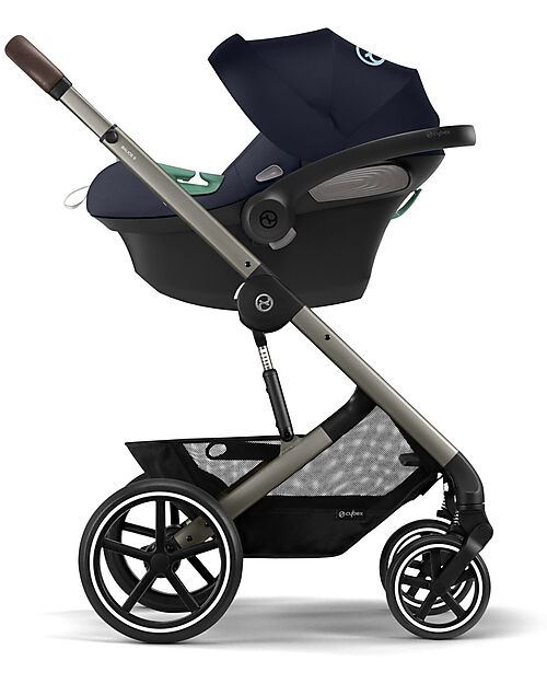 Cybex Balios S Lux Stroller - Silver-Ocean Blue - from Birth up to 4 Years Pushchairs