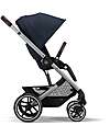 Cybex Balios S Lux Stroller - Silver-Ocean Blue - from Birth up to 4 Years Pushchairs