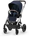Cybex Balios S Lux Stroller - Silver-Ocean Blue - from Birth up to 4 Years Pushchairs
