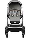 Cybex Balios S Lux Stroller - Stone Grey - Silver Frame - from Birth up to 4 Years Pushchairs