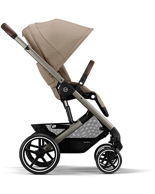 Cybex Balios S Lux Stroller - Taupe - Almond Beige - from Birth up to 4 Years Pushchairs