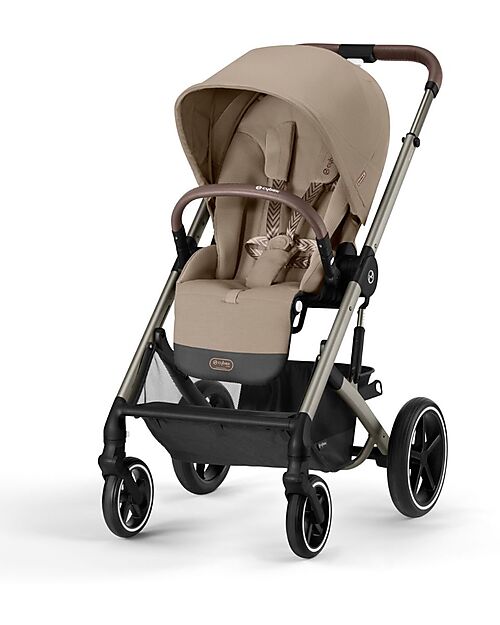 Cybex Balios S Lux Stroller - Taupe - Almond Beige - from Birth up to 4 Years Pushchairs