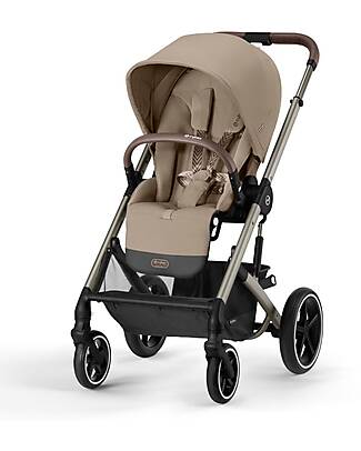 Cybex Balios S Lux Stroller - Taupe - Almond Beige - from Birth up to 4 Years Pushchairs