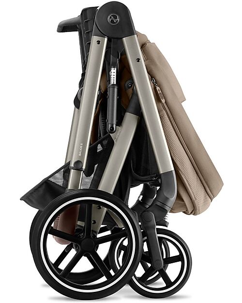 Cybex Balios S Lux Stroller - Taupe - Almond Beige - from Birth up to 4 Years Pushchairs