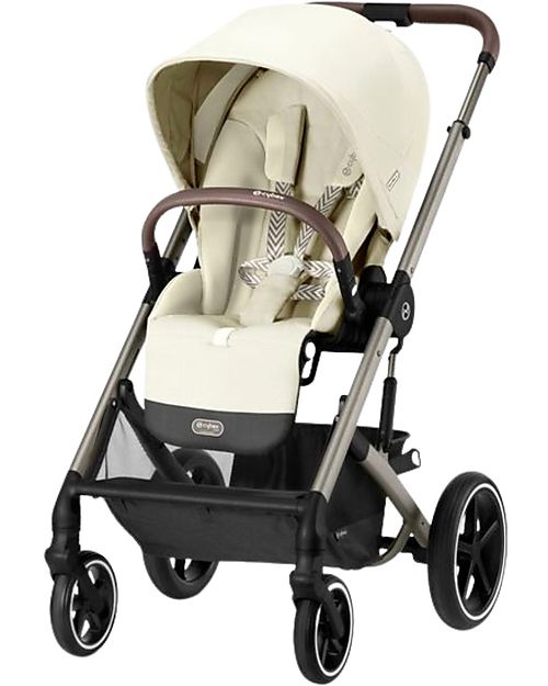 Cybex Balios S Lux Stroller - Taupe-Seashell Beige - from Birth up to 4 Years Pushchairs