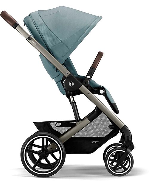 Cybex Balios S Lux Stroller - Taupe-Sky Blue - from Birth up to 4 Years Pushchairs
