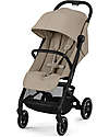 Cybex Beezy Stroller - Almond Beige/Beige - The Most Compact Lights Strollers