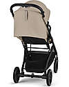 Cybex Beezy Stroller - Almond Beige/Beige - The Most Compact Lights Strollers
