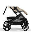 Cybex Beezy Stroller - Almond Beige/Beige - The Most Compact Lights Strollers