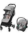 Cybex Beezy Stroller + Aton S2 i-Size Duo - Lava Grey/Mid Grey Trio and Duo Strollers