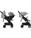 Cybex Beezy Stroller + Aton S2 i-Size Duo - Lava Grey/Mid Grey Trio and Duo Strollers