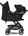 Cybex Beezy Stroller + Aton S2 i-Size Duo - Moon Black/Black Trio and Duo Strollers