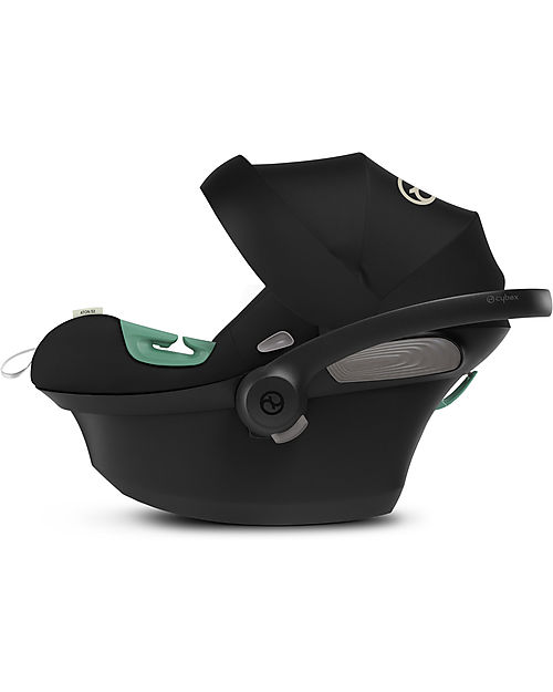 Cybex Beezy Stroller + Aton S2 i-Size Duo - Moon Black/Black Trio and Duo Strollers