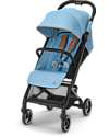 Cybex Beezy Stroller - Beach Blue/Turquoise - Comfort on the Go from Birth! Lights Strollers