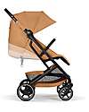 Cybex Beezy Stroller - Cinnamon Yellow - Black Frame - The Most Compact Lights Strollers