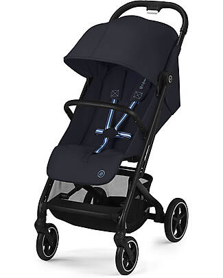 Cybex Beezy Stroller - Dark Blue/Navy Blue - The Most Compact Lights Strollers