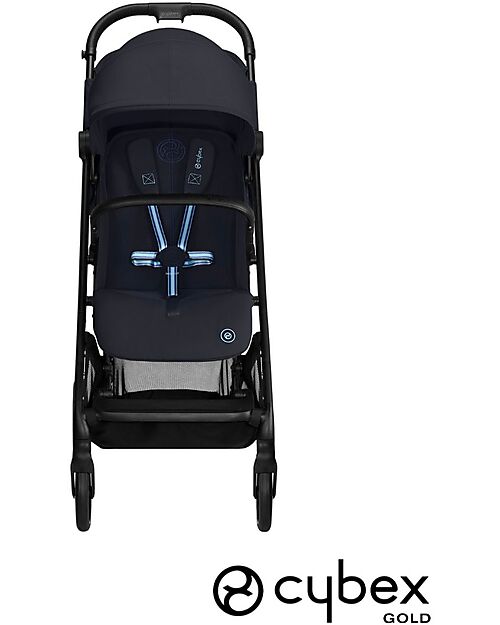 Cybex Beezy Stroller - Dark Blue/Navy Blue - The Most Compact Lights Strollers