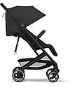 Cybex Beezy Stroller - Deep Black - Comfort on the Go from Birth! Lights Strollers