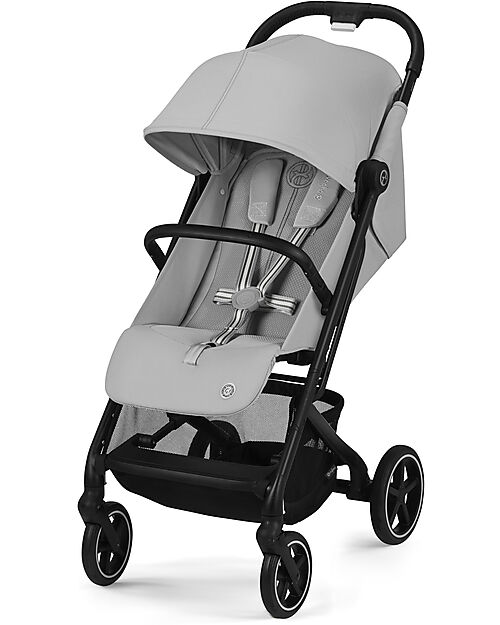 Cybex Beezy Stroller - Fog Grey/Light Grey - The Most Compact Lights Strollers