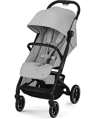Cybex Beezy Stroller - Fog Grey/Light Grey - The Most Compact Lights Strollers