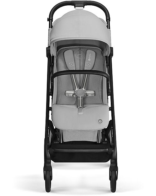 Cybex Beezy Stroller - Fog Grey/Light Grey - The Most Compact Lights Strollers