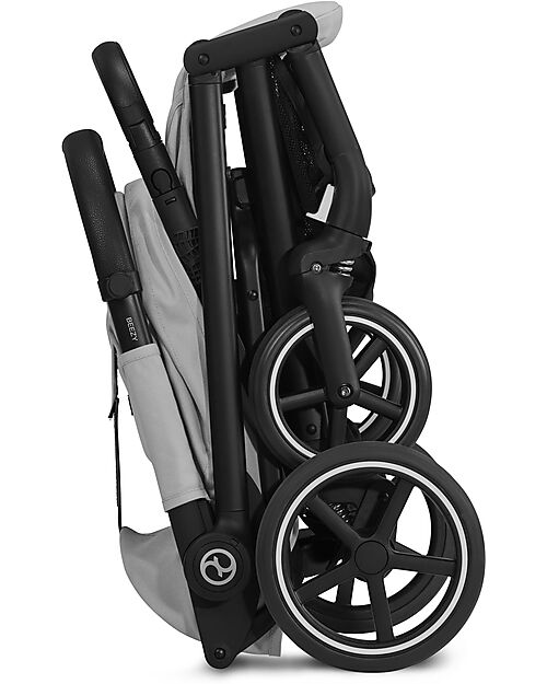 Cybex Beezy Stroller - Fog Grey/Light Grey - The Most Compact Lights Strollers